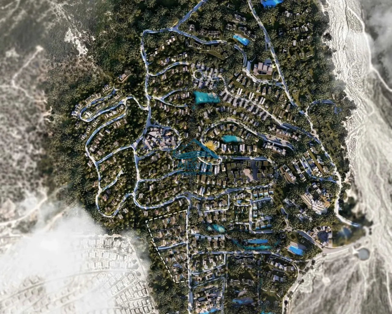 GCW_01-scaled-3 Under Construction Villa For Sale In Green Coast Dhermi Vlora Albania