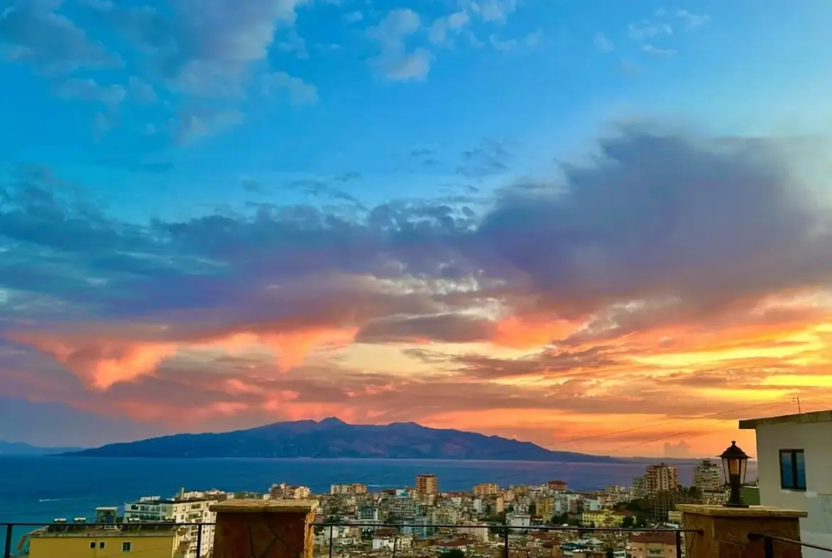 Stone Villa For Sale In Saranda Albania With Panoramic Sea Views