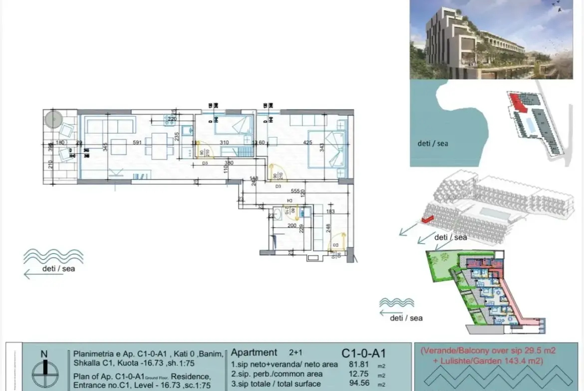Apartment For Sale In Saranda Albania