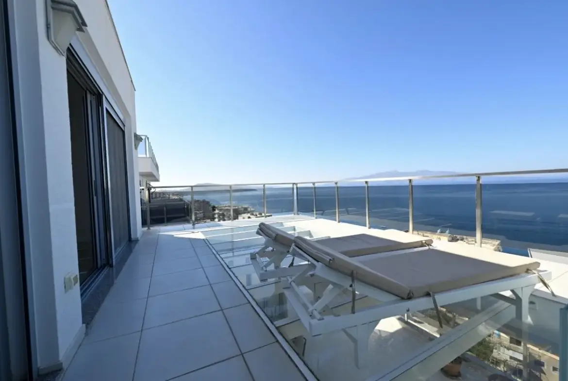 Wonderful Sea View Duplex For Sale In Sarande
