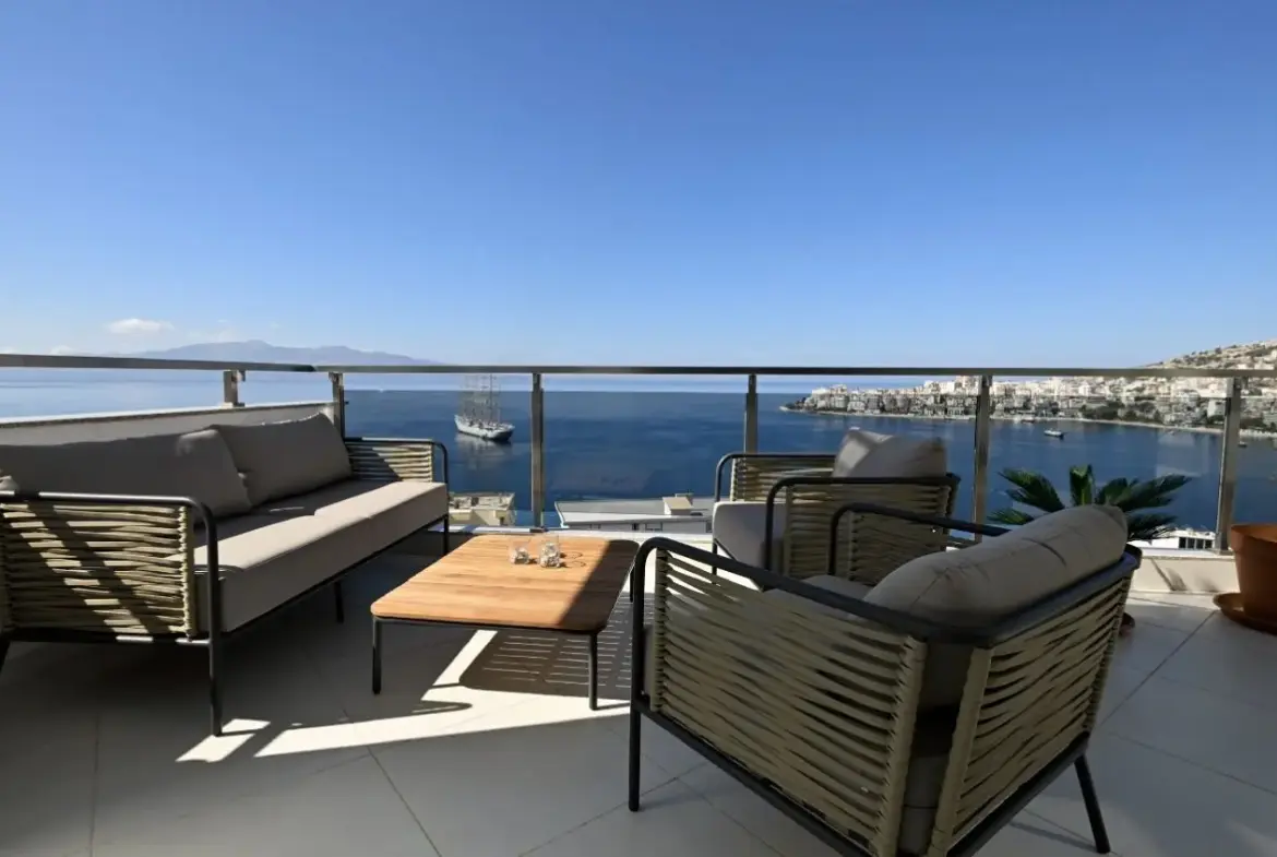 Wonderful Sea View Duplex For Sale In Sarande