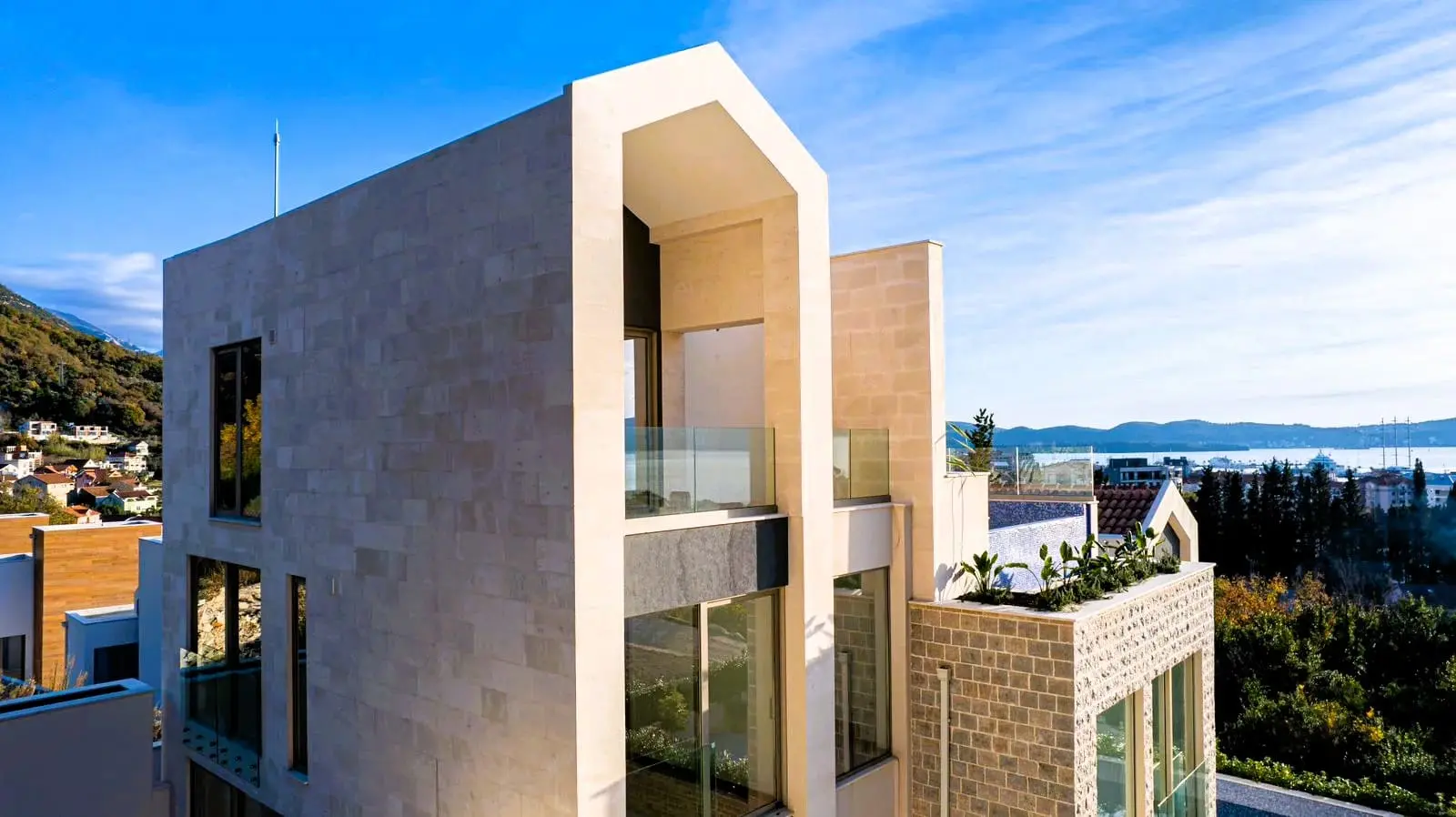 Lastva Park Townhouses Tivat: Premium 240-350m² Homes with Private Pools
