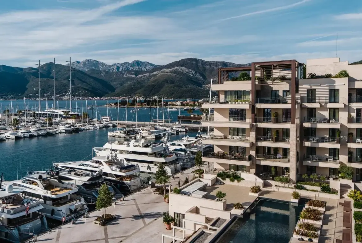 Penthouse for Sale Tivat – Elegant 2-Bedroom Apartment in Porto Montenegro