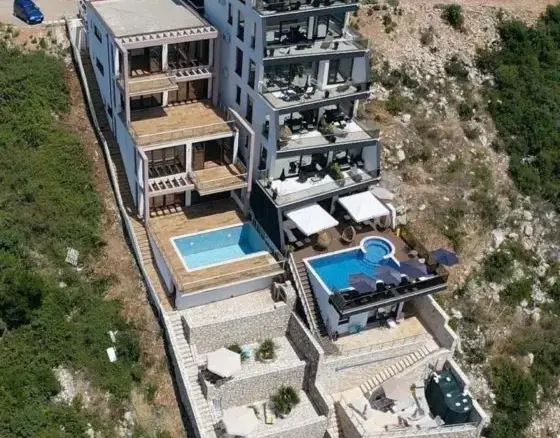 Seafront villa for sale in Montenegro-Modern Villa near Veliki Pijesak Beach