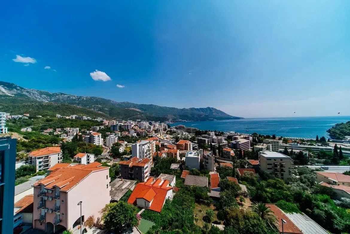Luxury Penthouse with Panoramic Sea Views in Budva-Becici