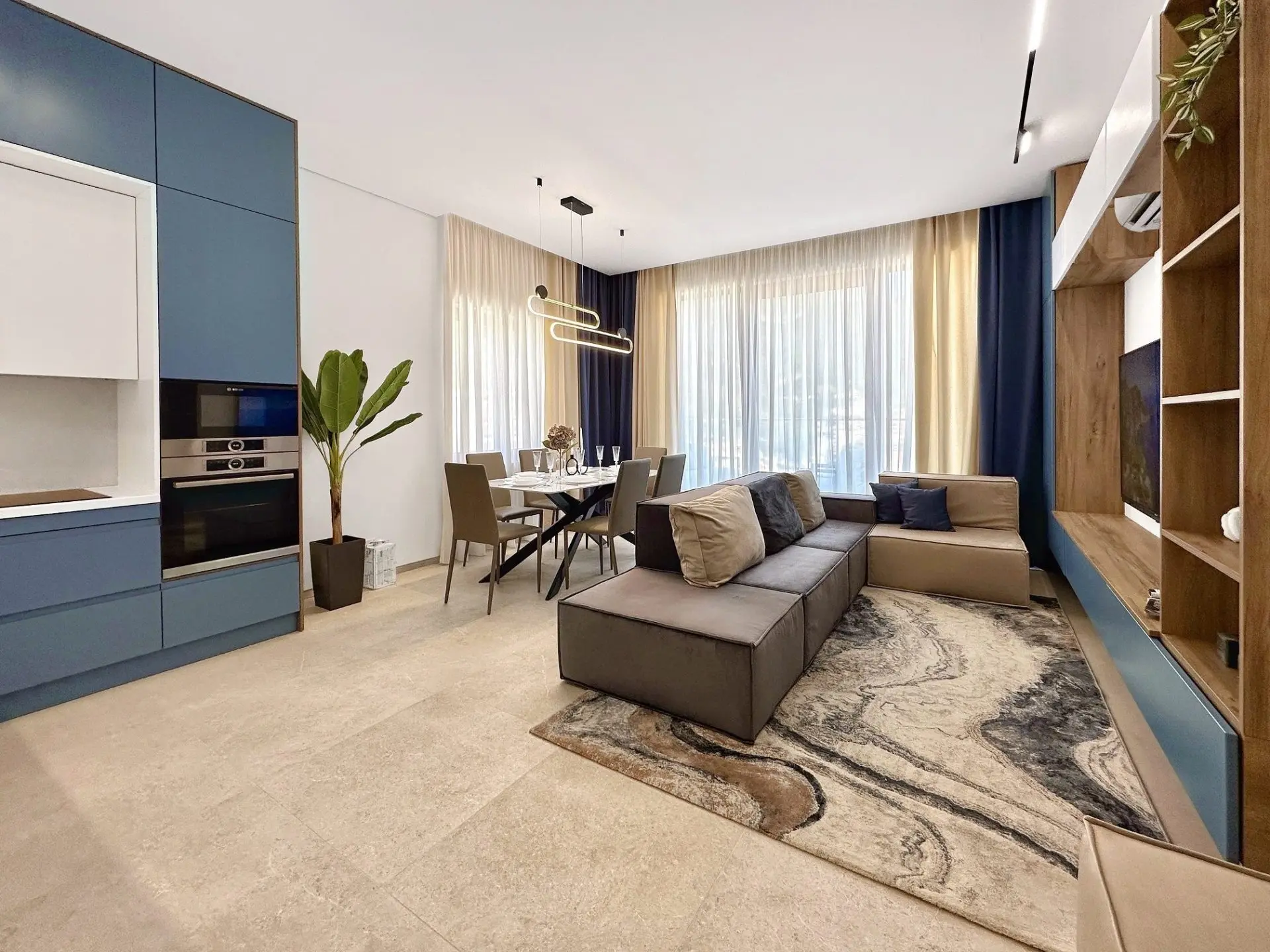 A Premium Apartment in a Complex with a Pool