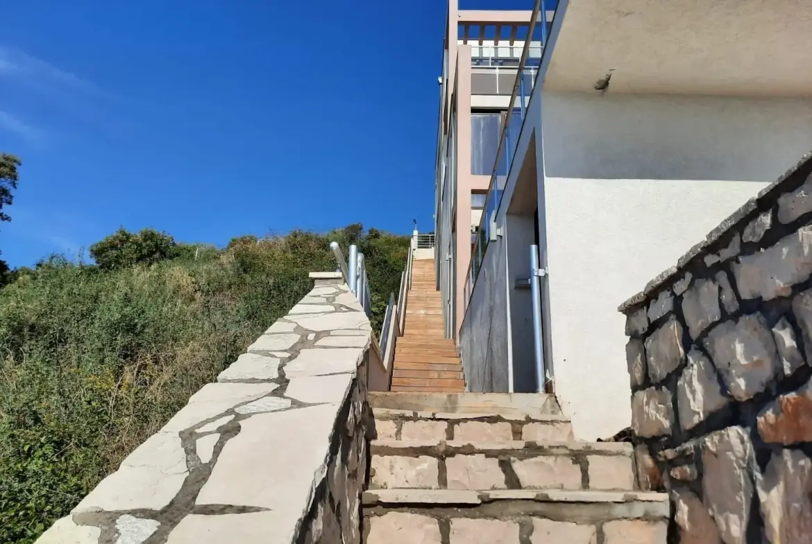 Seafront villa for sale in Montenegro-Modern Villa near Veliki Pijesak Beach