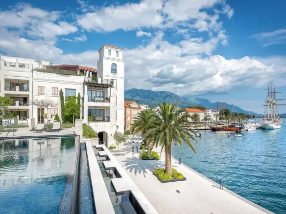 Apartment in Ksenija Residence, Porto Montenegro — 115 m², 2 Bed