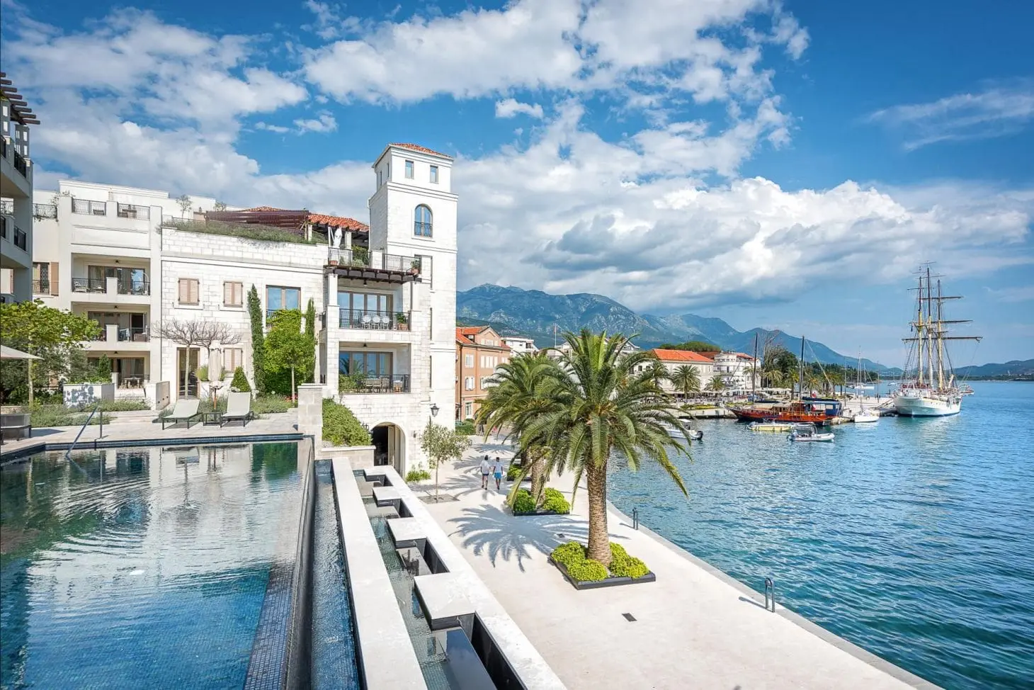 Apartment in Ksenija Residence, Porto Montenegro — 115 m², 2 Bed