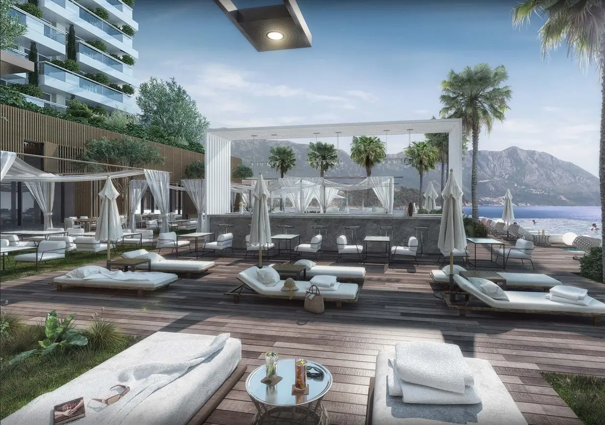 Luxurious Penthouse at the beachfront five-star complex in Budva