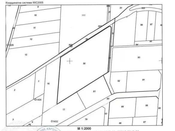 Plot of land in Bankya district, Izgrev district
