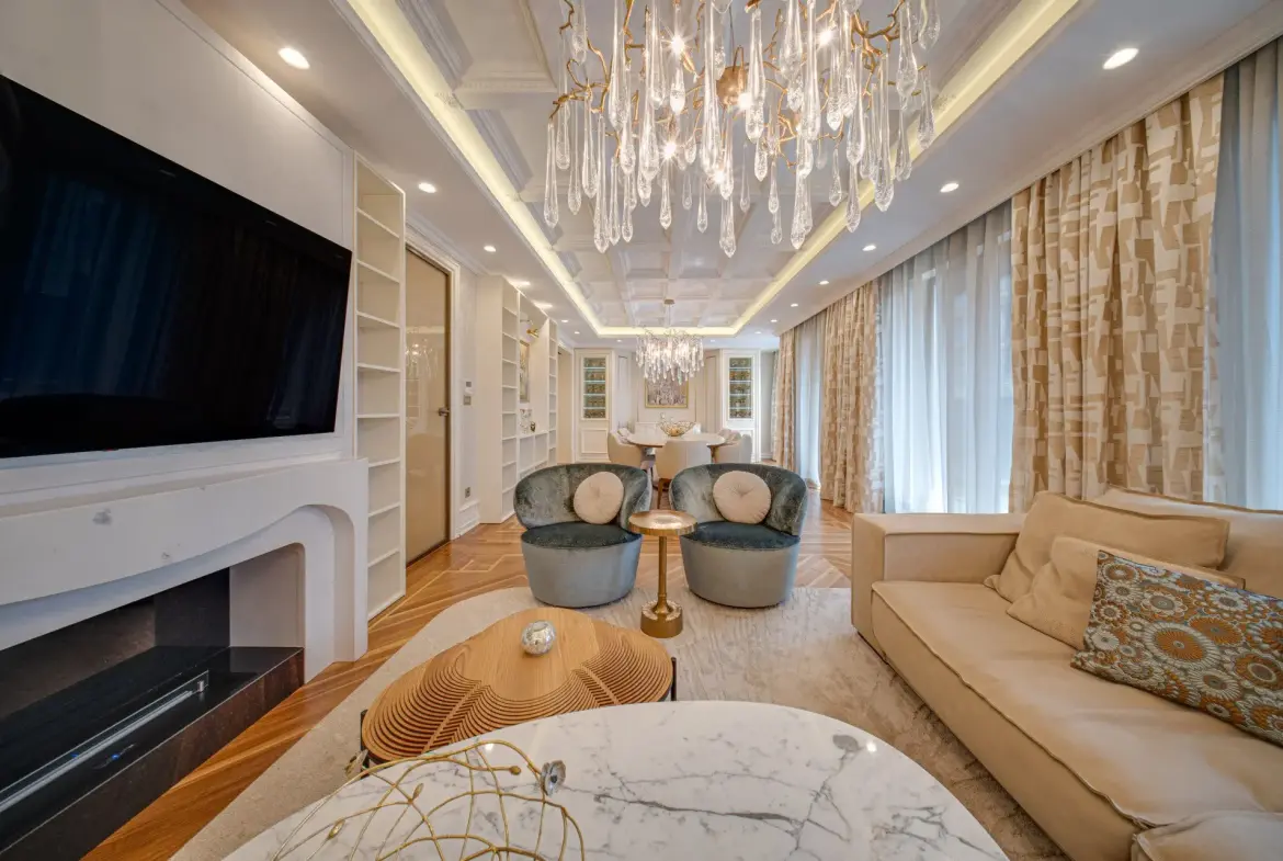 Impressive apartment with a top location in one of the most preferred neighborhoods of the capital, Iztok