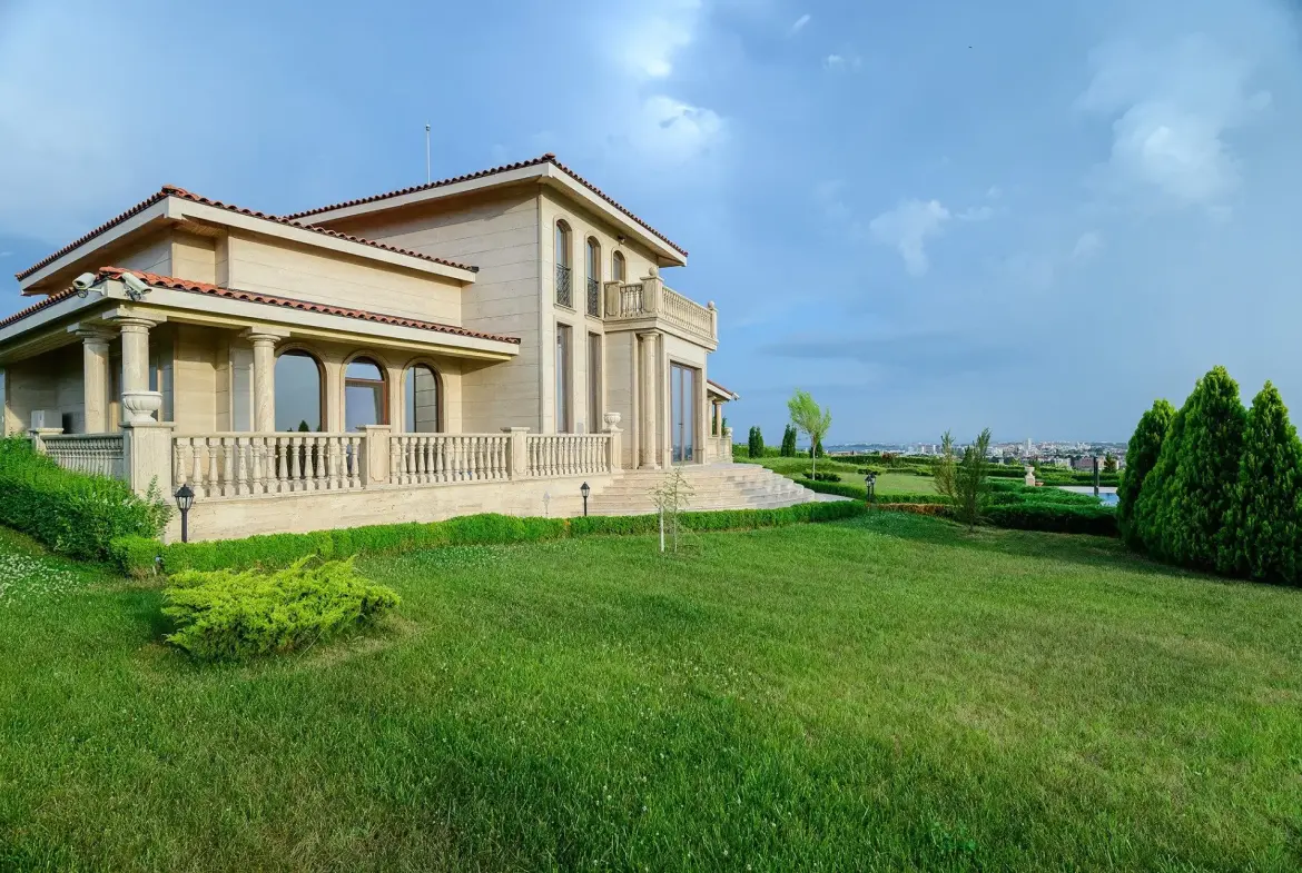 An exclusive residence with a pool near the Sunny Beach resort