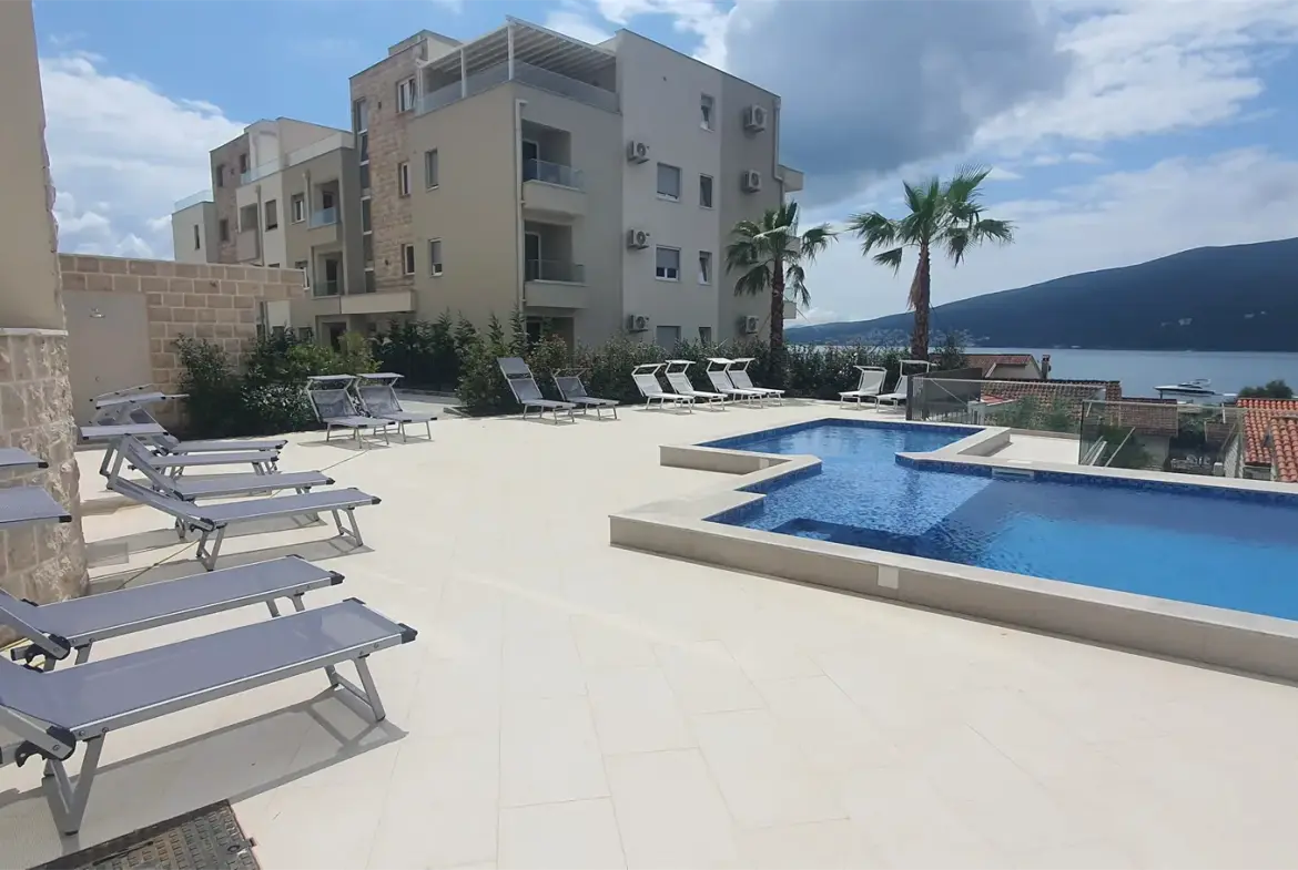 For Sale: Three-Bedroom Penthouse in Baošići, Herceg Novi.