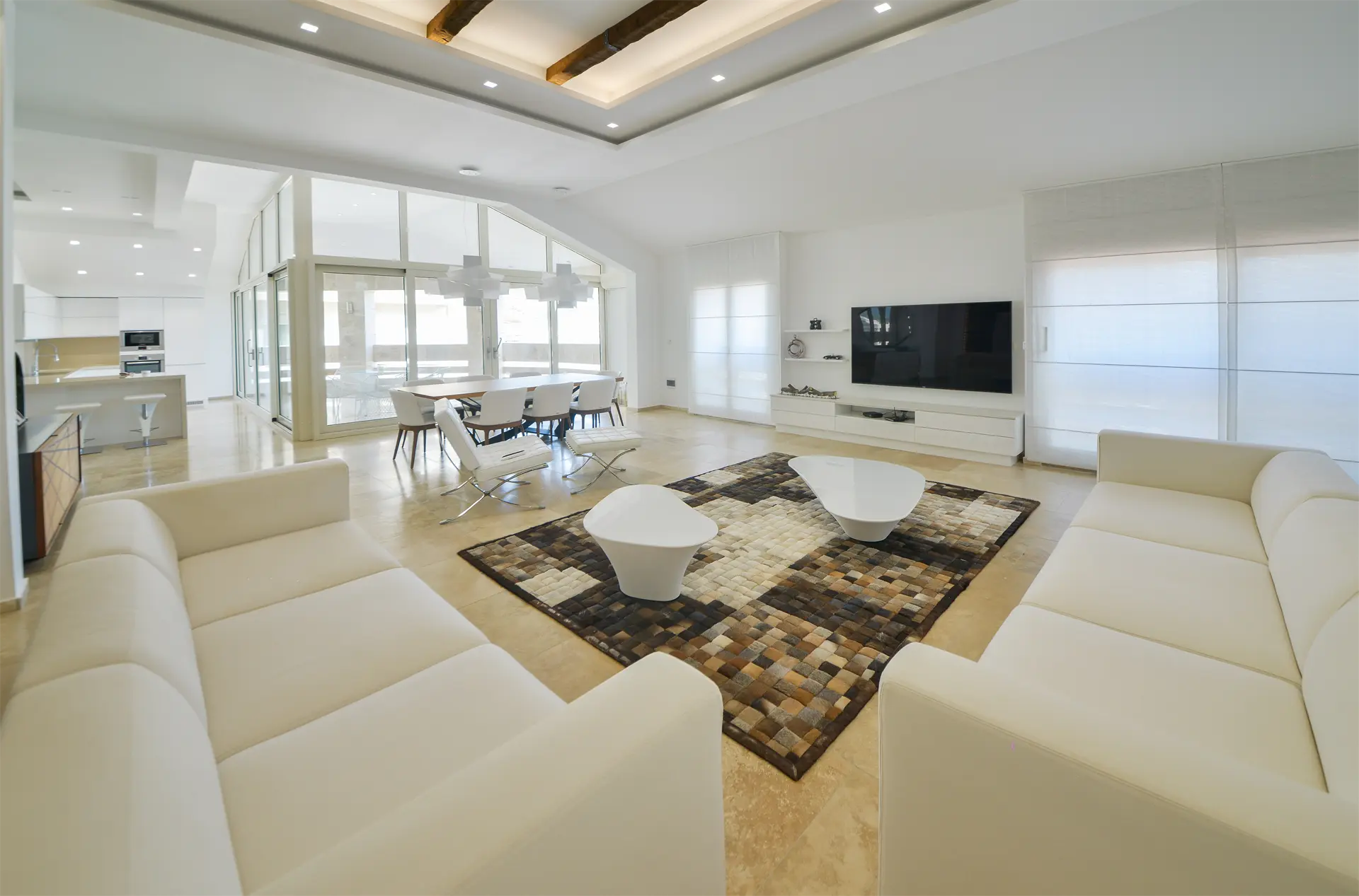 Modern three-bedroom apartment