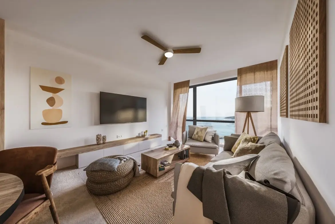 Townhouse in a five-star complex on the seashore