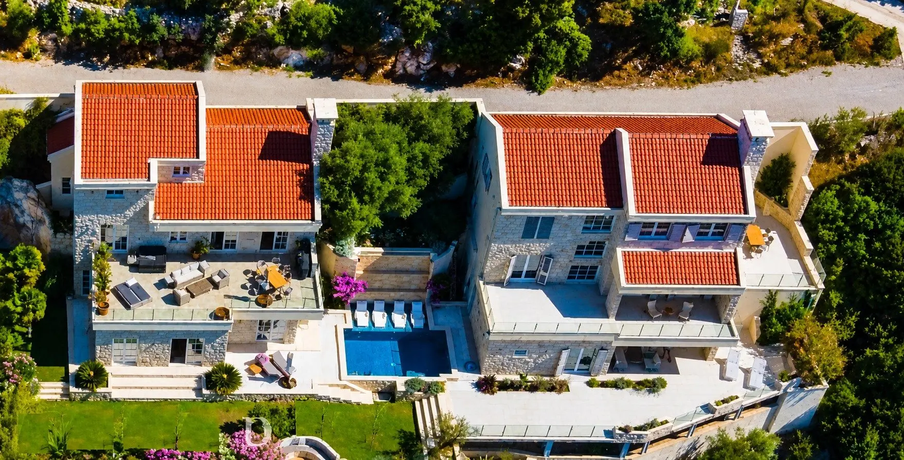 Two premium villas with sweeping Adriatic views near Herceg Novi