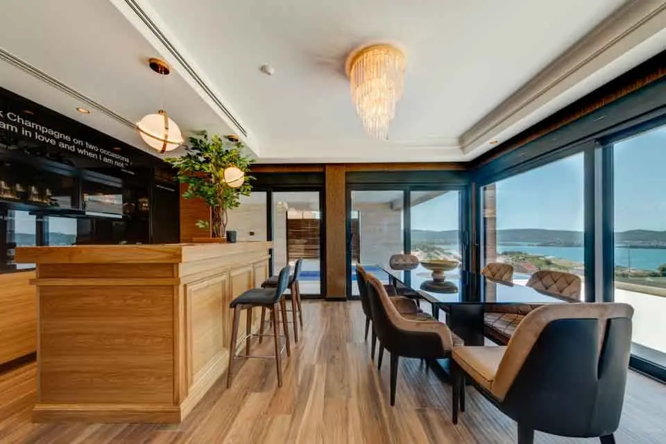 Stylish Villa in Tivat with Pool and Panoramic Terrace