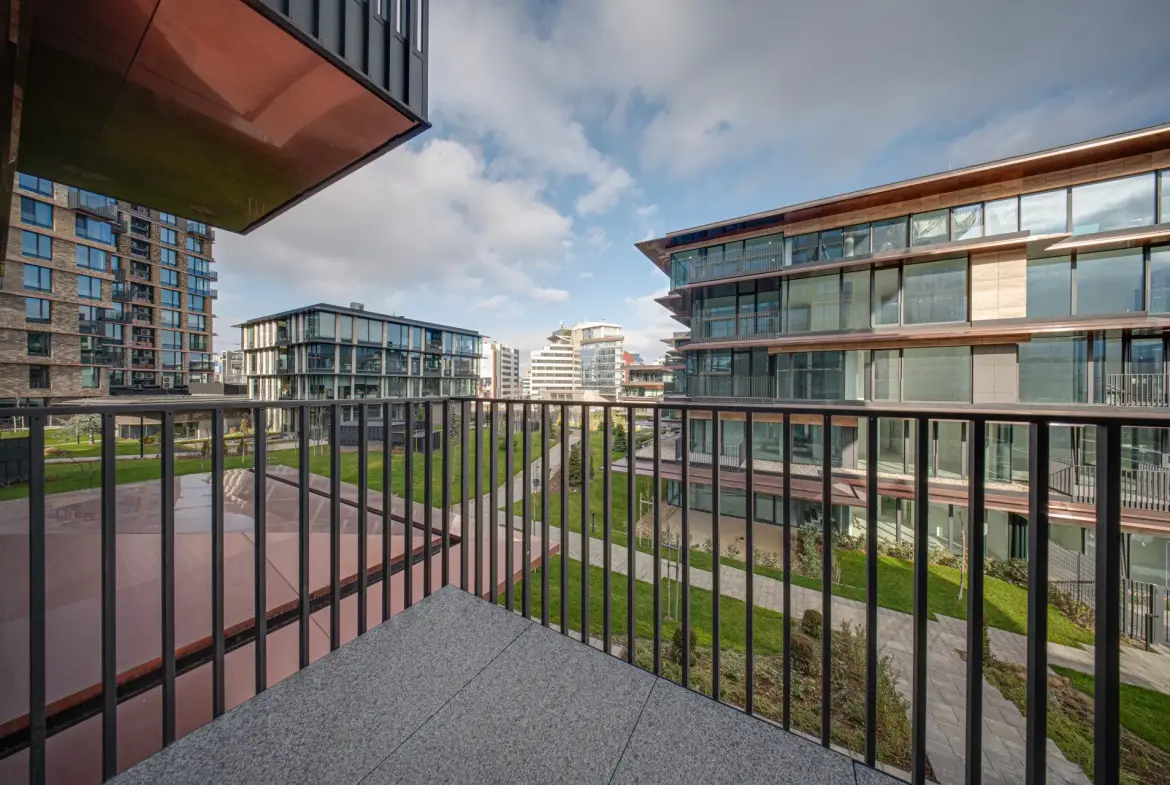 Luxurious two-bedroom apartment in an iconic, innovative building Kosher