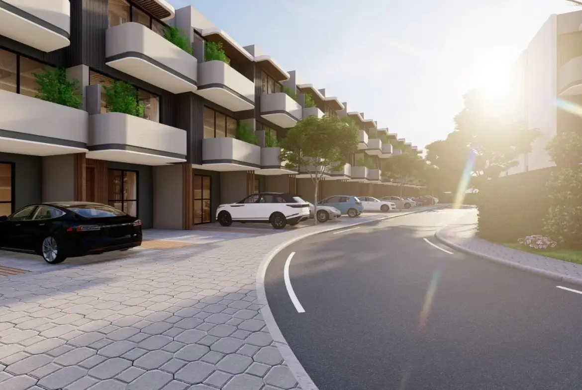 4-Bedroom Townhouse for Sale in La Dimora Residence | B-7 Middle Single Row with Garden & Community Views