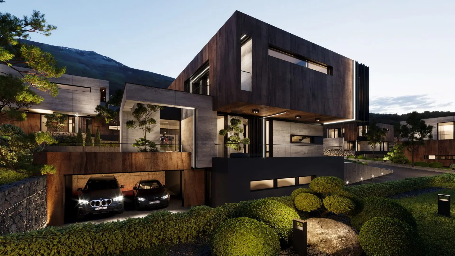 a98bdcf36325b4a6ba59187f7bd4e67c House in a new premium complex next to the Botanical Garden for sale