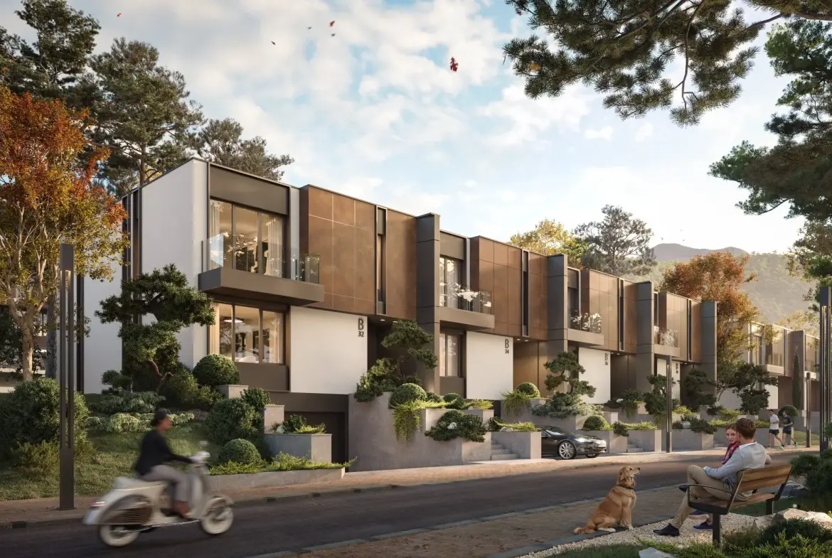 Terraced house in a luxury gated residential complex in the Kambanite area.