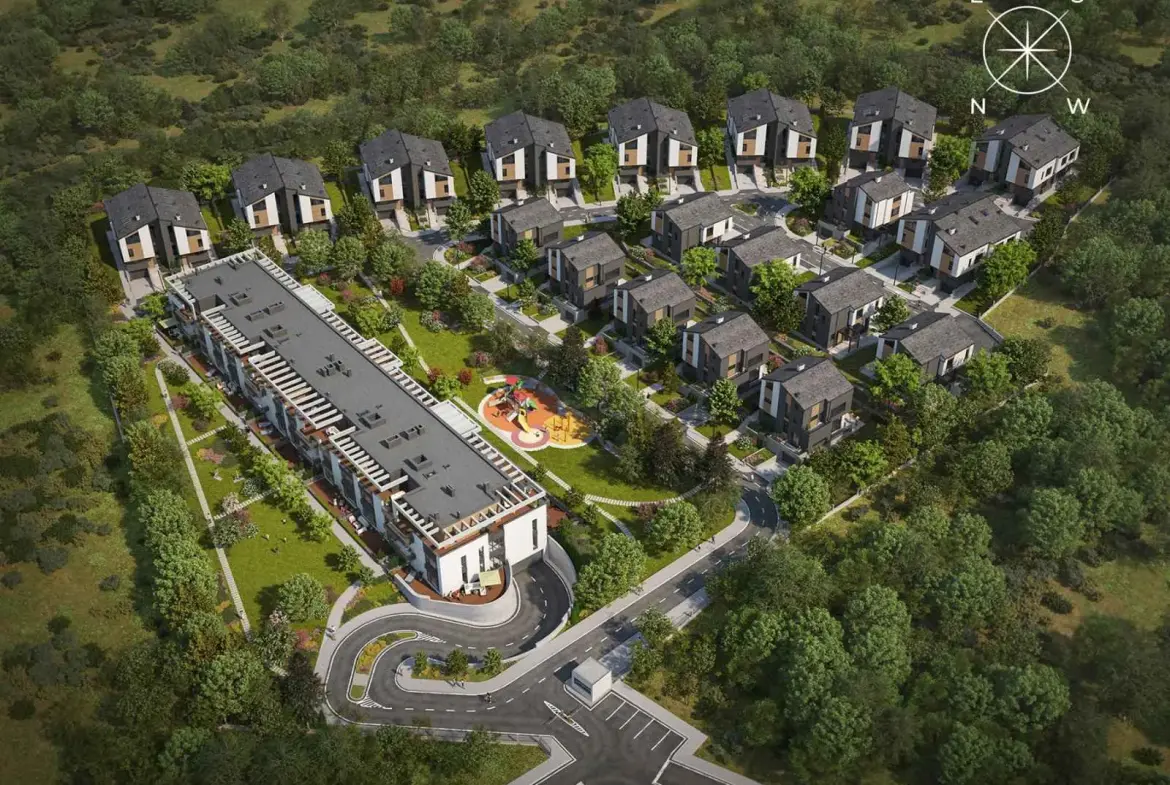 Тwo bedroom apartment in a luxury residential complex combining the comforts of the big city and the tranquility of life in nature for sale