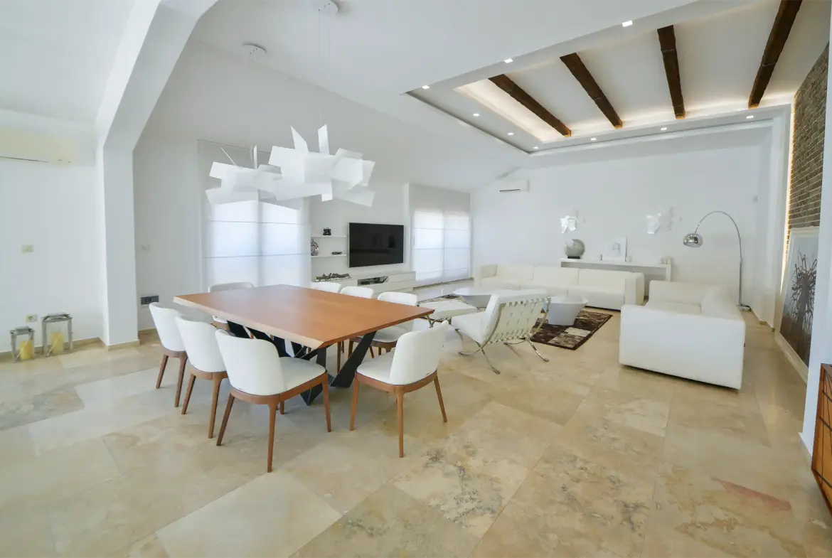 Modern three-bedroom apartment
