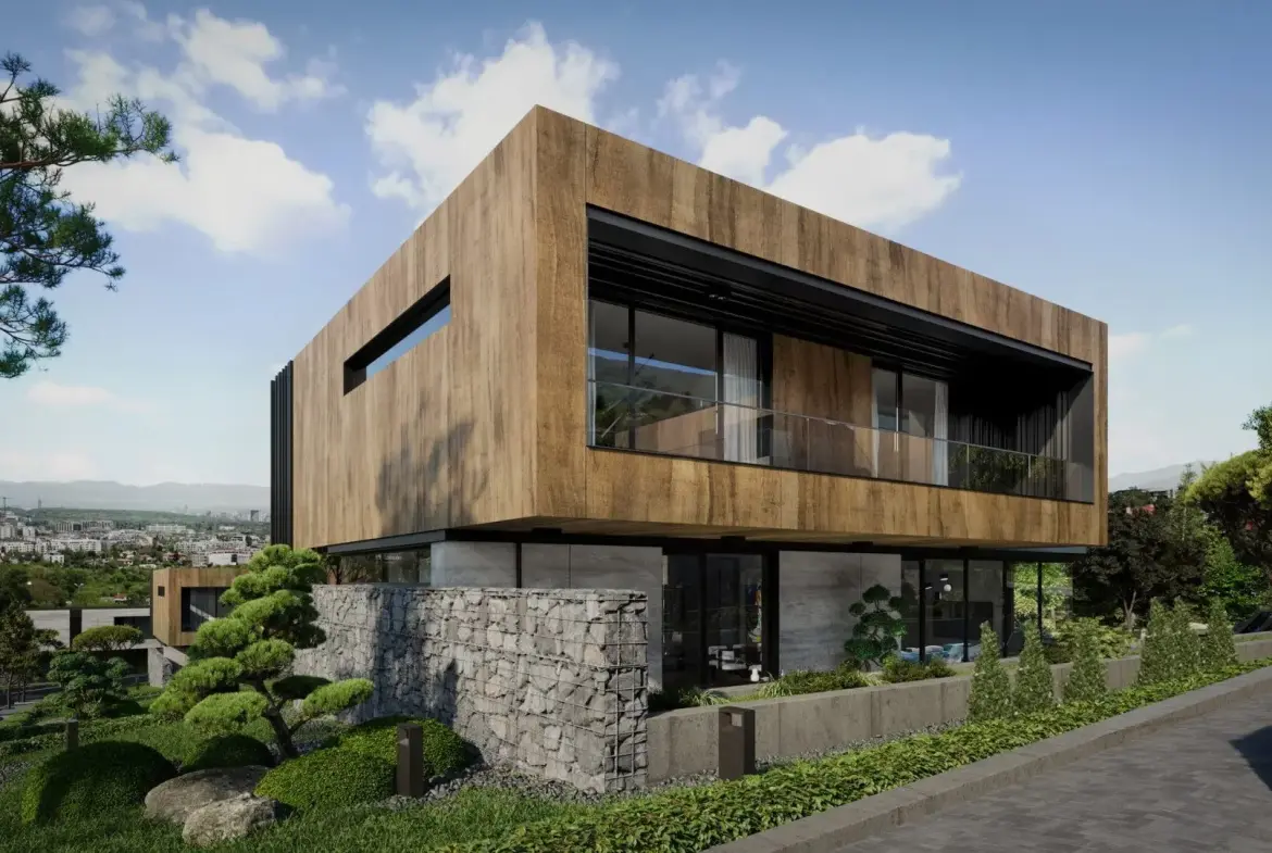House in a new premium complex next to the Botanical Garden for sale