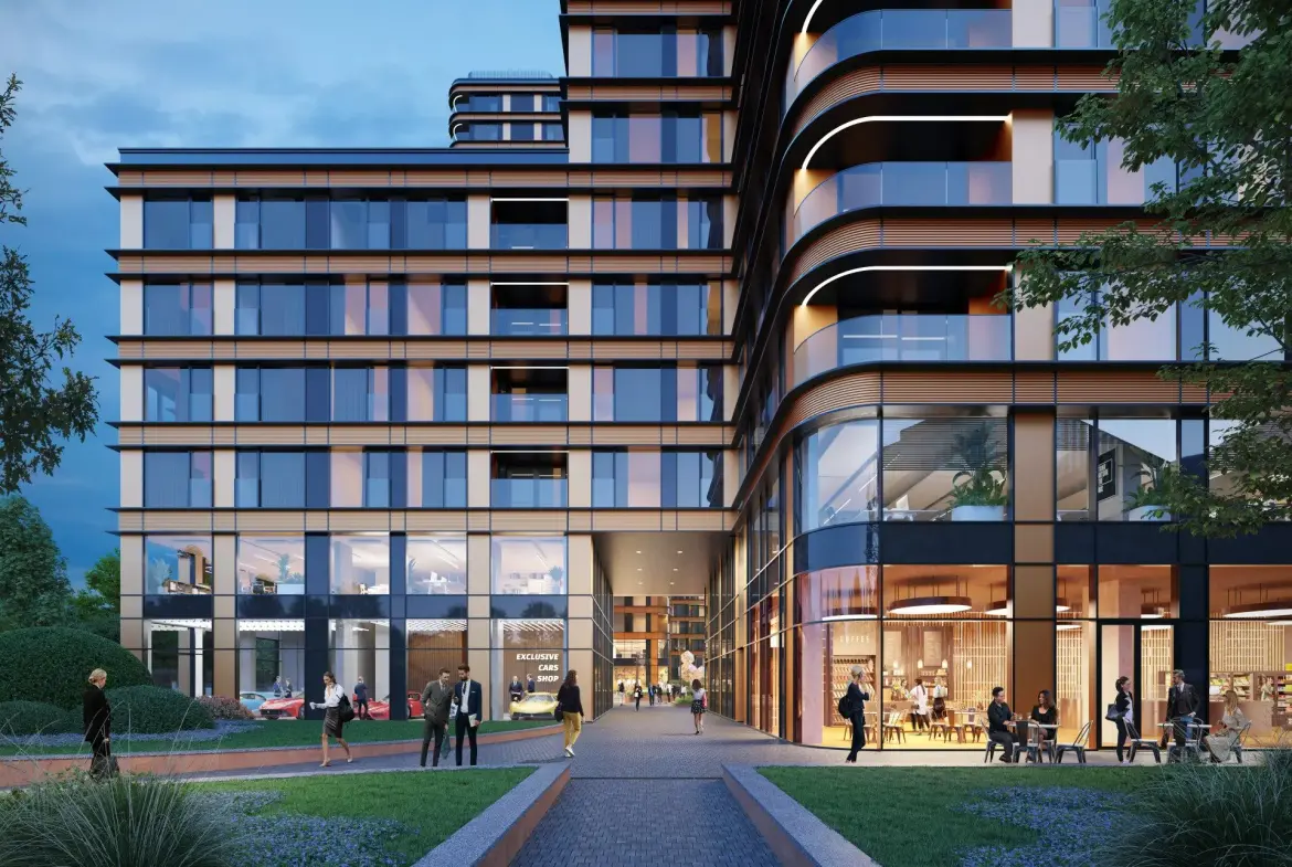 Three-bedroom apartment in a new generation complex for sale