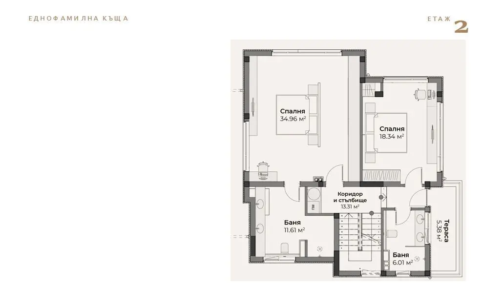 Luxurious detached house in a gated complex at the foot of Vitosha Mountain