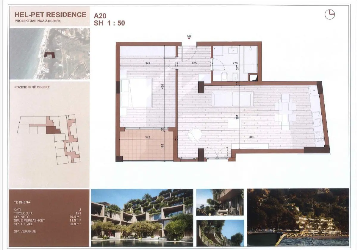 Albania Real Estate For Sale, Luxury Apartment With Sea View In Radhime Vlore