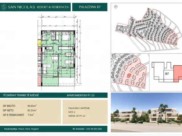 Luxury Apartments For Sale At San Nicolas Resort In Dhermi Albania