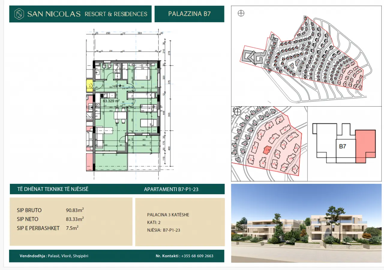 Luxury Apartments For Sale At San Nicolas Resort In Dhermi Albania