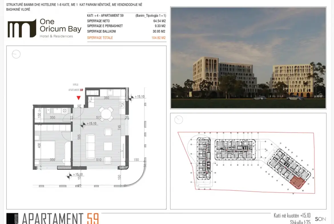 Apartment For Sale In Vlore Albania Orikum Area