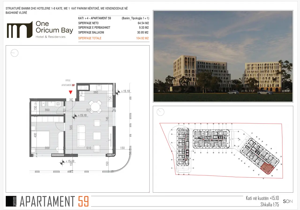 Apartment For Sale In Vlore Albania Orikum Area