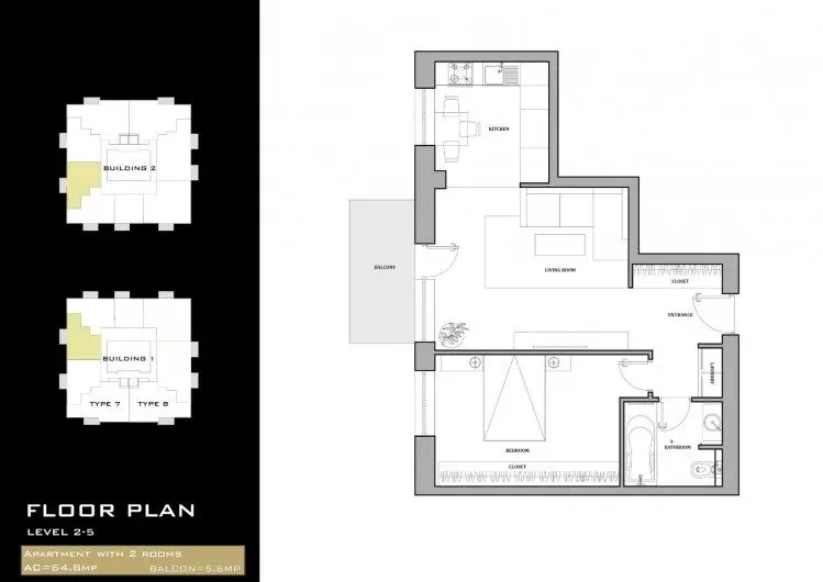 2 room brand new apartment, luxury furniture, elegant building, close to the forest, Baneasa – Sisesti area, Bucharest