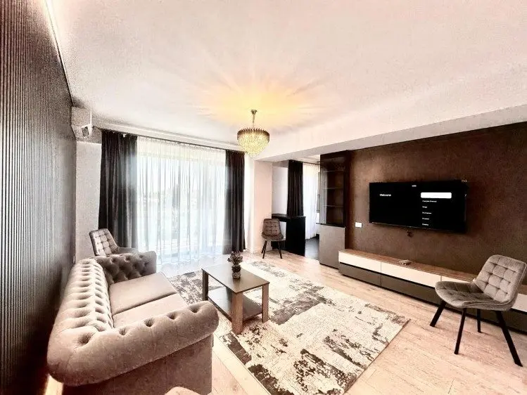 2 room brand new apartment, luxury furniture, elegant building, close to the forest, Baneasa – Sisesti area, Bucharest