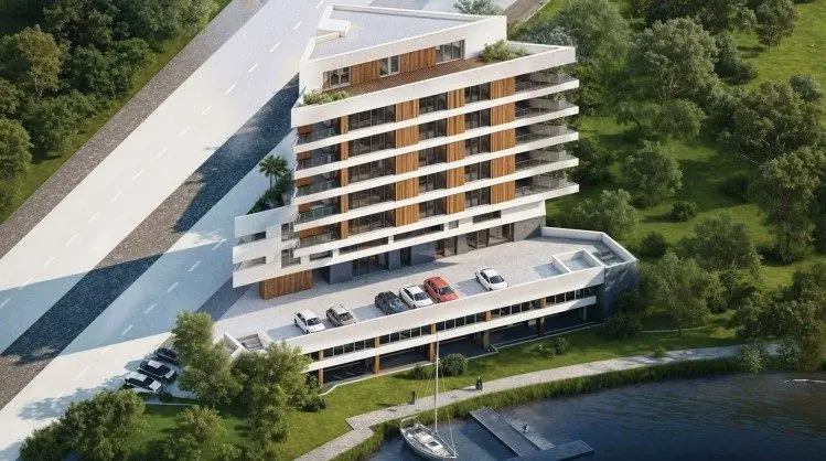 Luxury lakefront apartment with Japanese Gardens and private amenities, Bucharest