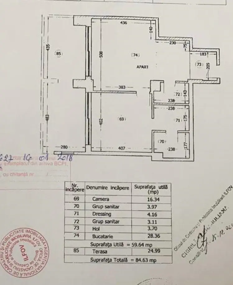 Apartment for sale 2 room Iancu Nicolae area, Bucharest 85 sqm