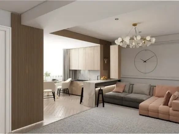 Apartament spatios si elegant in zona Unirii, Bucharest 83.6 sqm