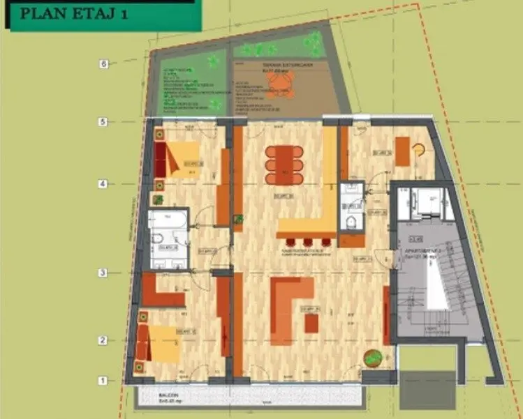 Apartment for sale 4 rooms Dacia – Eminescu area, Bucharest 170 sqm