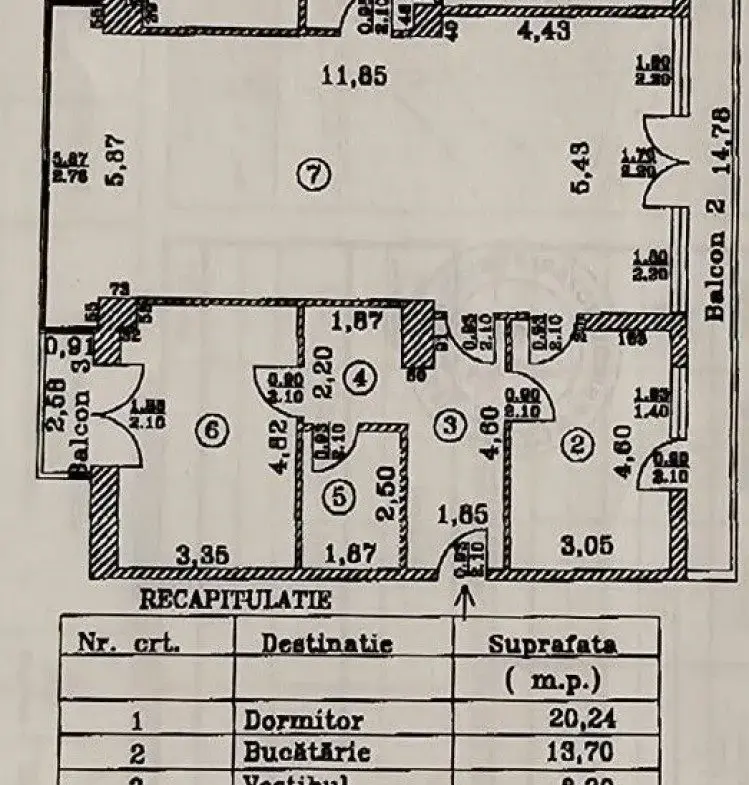 Apartment for sale 4 rooms Herastrau – Nordului area, Bucharest