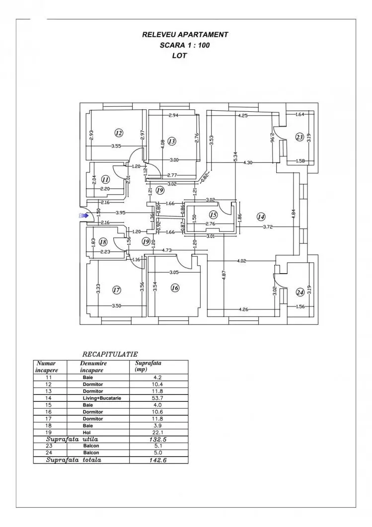 apartament-de-vanzare-5-camere-zona-nord-sisesti-bucuresti-rgt40515-9-1 Apartment for sale 5 rooms North area – Sisesti, Bucharest