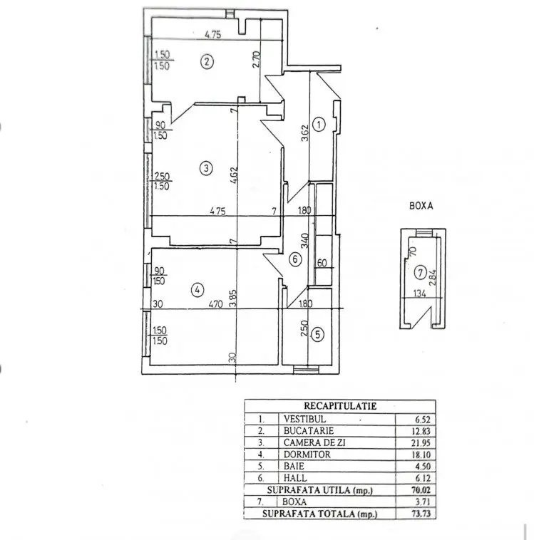 Apartment for sale – Ideal for office, medical practice & Commercial Activities, Dacia- Eminescu area, Bucharest