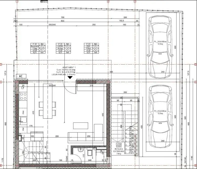Duplex for sale 4 rooms in brand new villa Dorobanti area, Bucharest 152 sqm