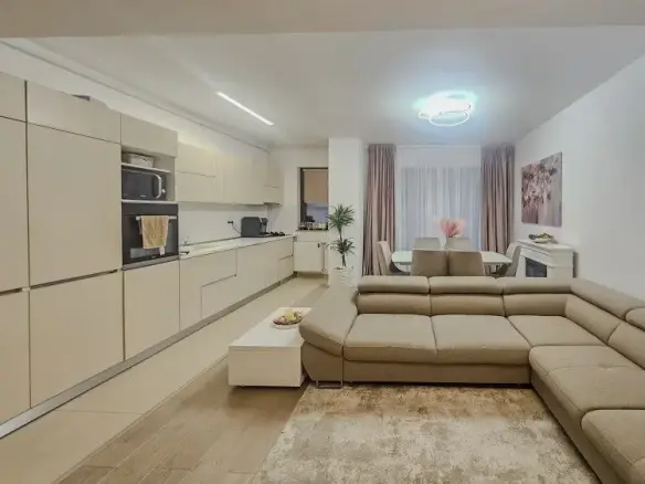 Elegant 3-room apartment with private garden – Sisești area, Bucharest