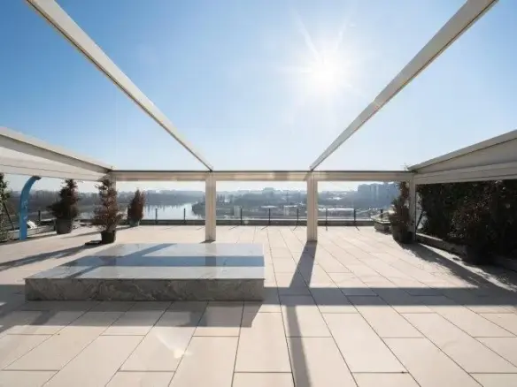 Elegant apartment for sale spectacular view and 165 sqm terrace, Floreasca area, Bucharest