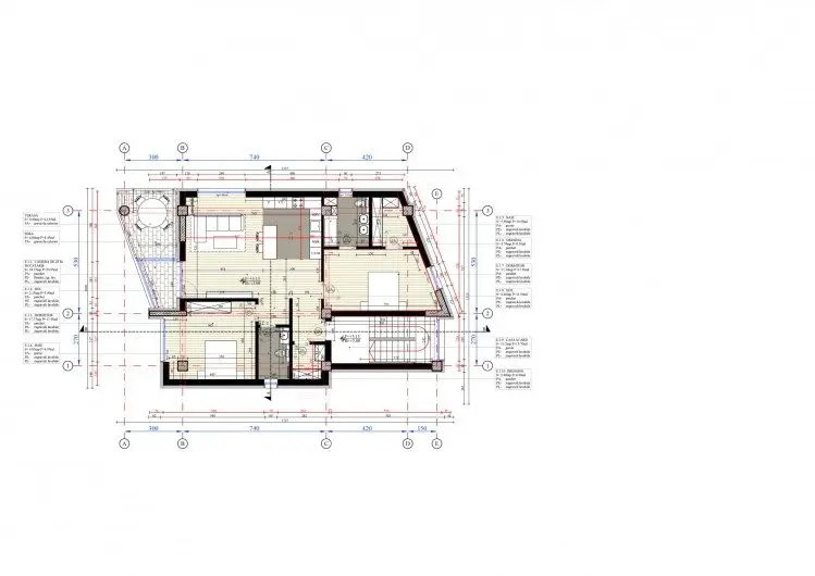 Apartment for sale 3 rooms – boutique building – Pipera – Racovita area, Bucharest