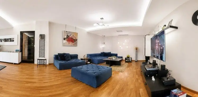 Premium apartment with 100 sqm private garden 180 sqm interior pool – Băneasa Forest area, Bucharest